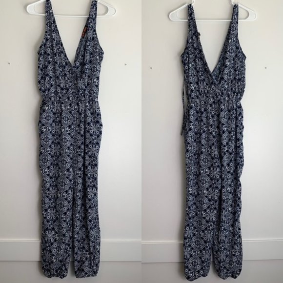 Love Tree Tribal Elephant Print Romper - Picture 1 of 6